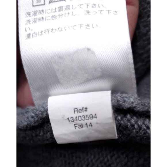 Eddie Bauer Mens Large Grey 1/4 Zip Tight Knit Pullover Heavyweight Sweater - Picture 12 of 14